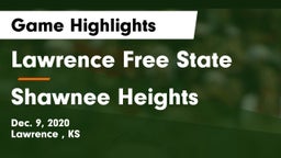 Lawrence Free State  vs Shawnee Heights  Game Highlights - Dec. 9, 2020