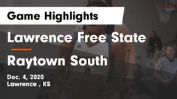 Lawrence Free State  vs Raytown South  Game Highlights - Dec. 4, 2020