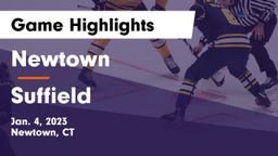 Newtown  vs Suffield Game Highlights - Jan. 4, 2023