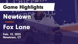 Newtown  vs Fox Lane  Game Highlights - Feb. 13, 2023
