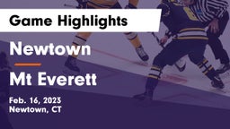 Newtown  vs Mt Everett Game Highlights - Feb. 16, 2023