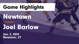 Newtown  vs Joel Barlow  Game Highlights - Jan. 3, 2024