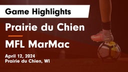 Prairie du Chien  vs MFL MarMac  Game Highlights - April 12, 2024