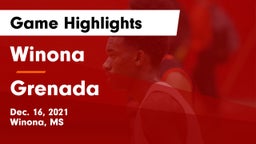 Winona  vs Grenada  Game Highlights - Dec. 16, 2021