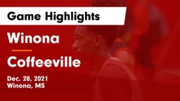 Winona  vs Coffeeville  Game Highlights - Dec. 28, 2021