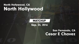 Matchup: North Hollywood vs. Cesar E Chavez  2016