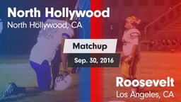 Matchup: North Hollywood vs. Roosevelt  2016