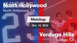 Matchup: North Hollywood vs. Verdugo Hills  2016