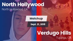 Matchup: North Hollywood vs. Verdugo Hills  2018