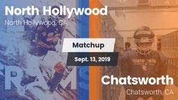 Matchup: North Hollywood vs. Chatsworth  2019