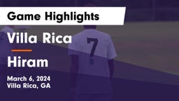 Villa Rica  vs Hiram  Game Highlights - March 6, 2024
