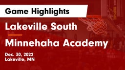 Lakeville South  vs Minnehaha Academy Game Highlights - Dec. 30, 2022