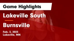Lakeville South  vs Burnsville Game Highlights - Feb. 3, 2023