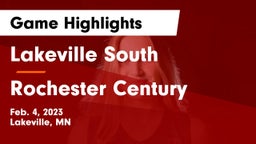 Lakeville South  vs Rochester Century  Game Highlights - Feb. 4, 2023
