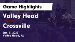Valley Head  vs Crossville  Game Highlights - Jan. 3, 2022
