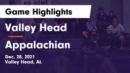 Valley Head  vs Appalachian  Game Highlights - Dec. 28, 2021