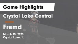 Crystal Lake Central  vs Fremd  Game Highlights - March 15, 2023