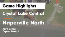 Crystal Lake Central  vs Naperville North  Game Highlights - April 5, 2023
