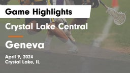 Crystal Lake Central  vs Geneva  Game Highlights - April 9, 2024