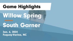  Willow Spring  vs South Garner  Game Highlights - Jan. 6, 2024