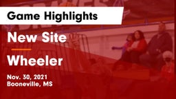 New Site  vs Wheeler Game Highlights - Nov. 30, 2021