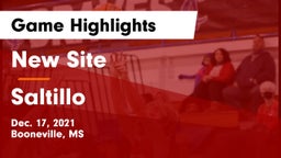 New Site  vs Saltillo Game Highlights - Dec. 17, 2021