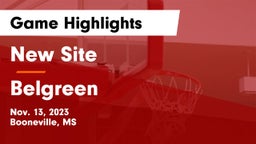 New Site  vs Belgreen  Game Highlights - Nov. 13, 2023