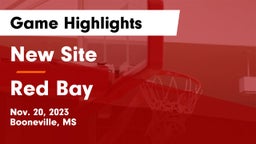 New Site  vs Red Bay  Game Highlights - Nov. 20, 2023