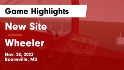 New Site  vs Wheeler  Game Highlights - Nov. 28, 2023