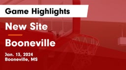 New Site  vs Booneville  Game Highlights - Jan. 13, 2024
