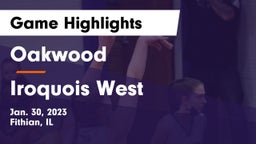 Oakwood  vs Iroquois West Game Highlights - Jan. 30, 2023