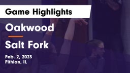 Oakwood  vs Salt Fork Game Highlights - Feb. 2, 2023