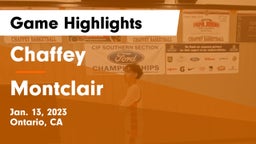 Chaffey  vs Montclair  Game Highlights - Jan. 13, 2023