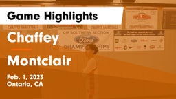 Chaffey  vs Montclair  Game Highlights - Feb. 1, 2023