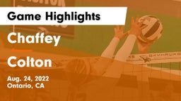Chaffey  vs Colton  Game Highlights - Aug. 24, 2022
