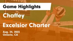 Chaffey  vs Excelsior Charter Game Highlights - Aug. 24, 2023