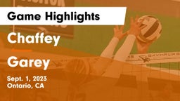 Chaffey  vs Garey  Game Highlights - Sept. 1, 2023