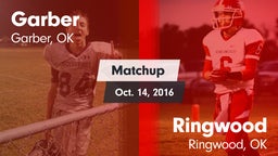 Matchup: Garber  vs. Ringwood  2016