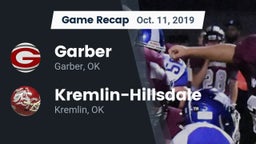 Recap: Garber  vs. Kremlin-Hillsdale  2019
