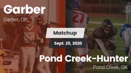 Matchup: Garber  vs. Pond Creek-Hunter  2020