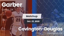 Matchup: Garber  vs. Covington-Douglas  2020
