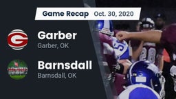 Recap: Garber  vs. Barnsdall  2020