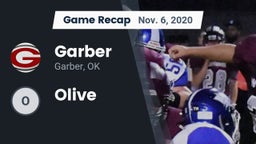 Recap: Garber  vs. Olive  2020