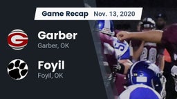 Recap: Garber  vs. Foyil  2020