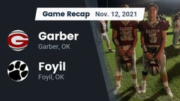 Recap: Garber  vs. Foyil  2021