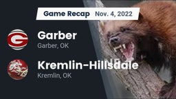 Recap: Garber  vs. Kremlin-Hillsdale  2022