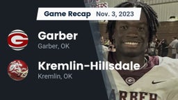 Recap: Garber  vs. Kremlin-Hillsdale  2023