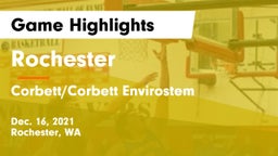 Rochester  vs Corbett/Corbett Envirostem Game Highlights - Dec. 16, 2021