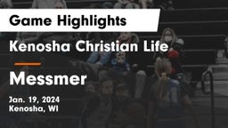 Kenosha Christian Life  vs Messmer  Game Highlights - Jan. 19, 2024