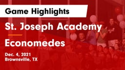 St. Joseph Academy  vs Economedes  Game Highlights - Dec. 4, 2021